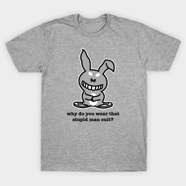 Frank the Happy Bunny T-Shirt by famousafterdeath